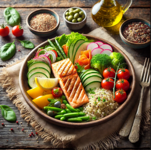 تمرکز بر غذاهای طبیعی و کامل